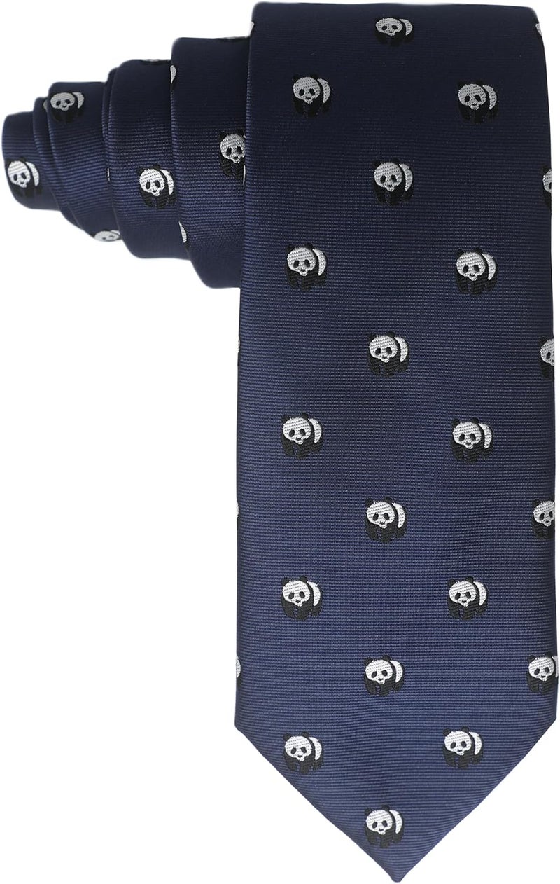 MENDEPOT Animal Pattern Necktie With Gift Box Sea Animal Pattern Tie Father's Day Birthday Gift Tie - Image 2